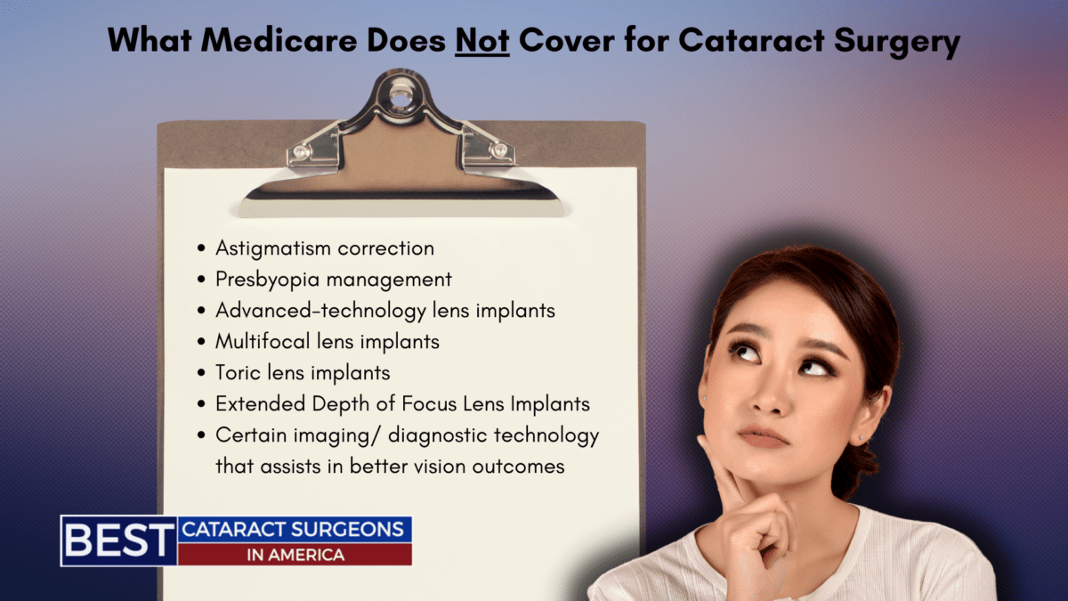 What Does Medicare Cover For Cataract Surgery? | For Patients