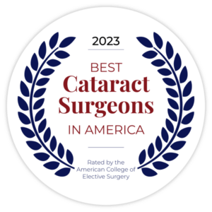 Badge for Best Cataract Surgeons in America 2023