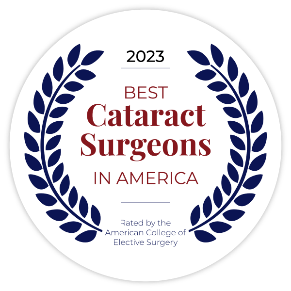 Badge for Best Cataract Surgeons in America 2023