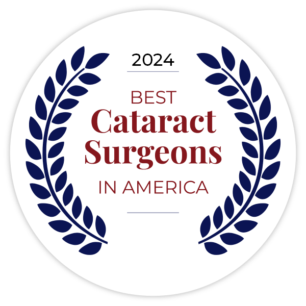 Badge for Best Cataract Surgeons in America 2024