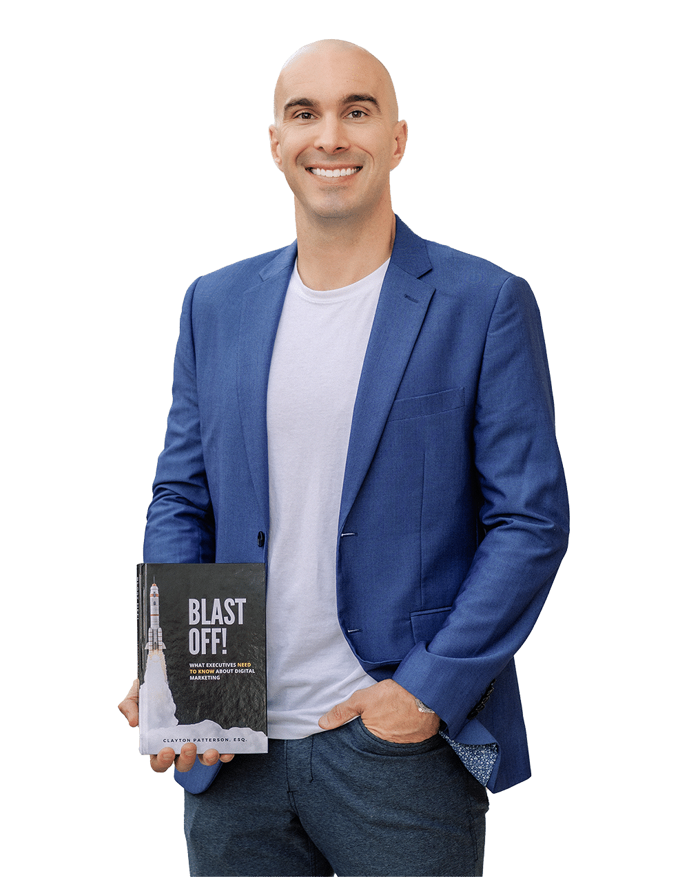 The Best Cataract Surgeons Fractional CMO Clayton Patterson invites you to unlock your business potential with his book Blast Off! What Executives Need To Know About Digital Marketing