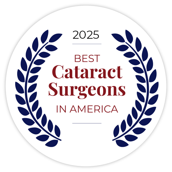 2025 Badge for Best Cataract Surgeons in America